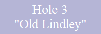 Hole 3
"Old Lindley"