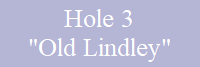 Hole 3
"Old Lindley"